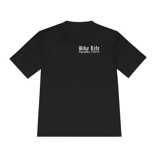 Bike Life helmet moisture-wicking T-shirt alternate product view