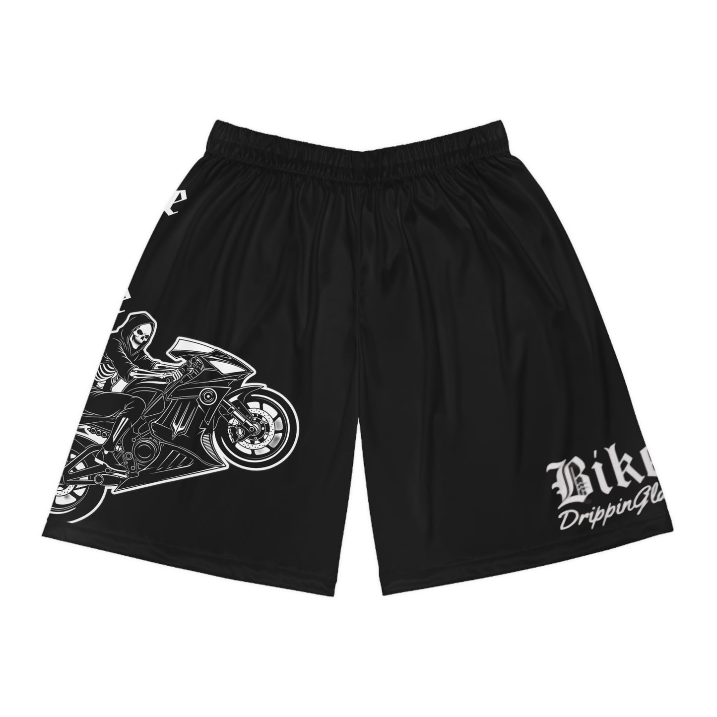 Ride or Die Basketball Shorts - DrippinGlass T-shirt Co