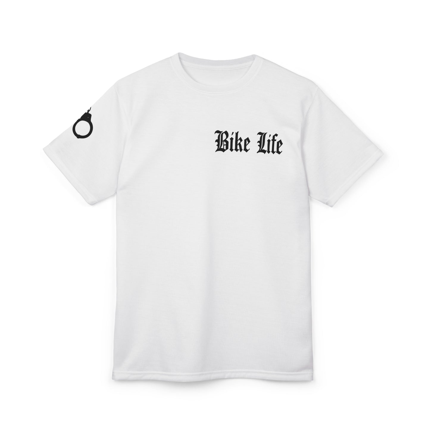 Flag and Bike Life T-shirt - DrippinGlass T-shirt Co 