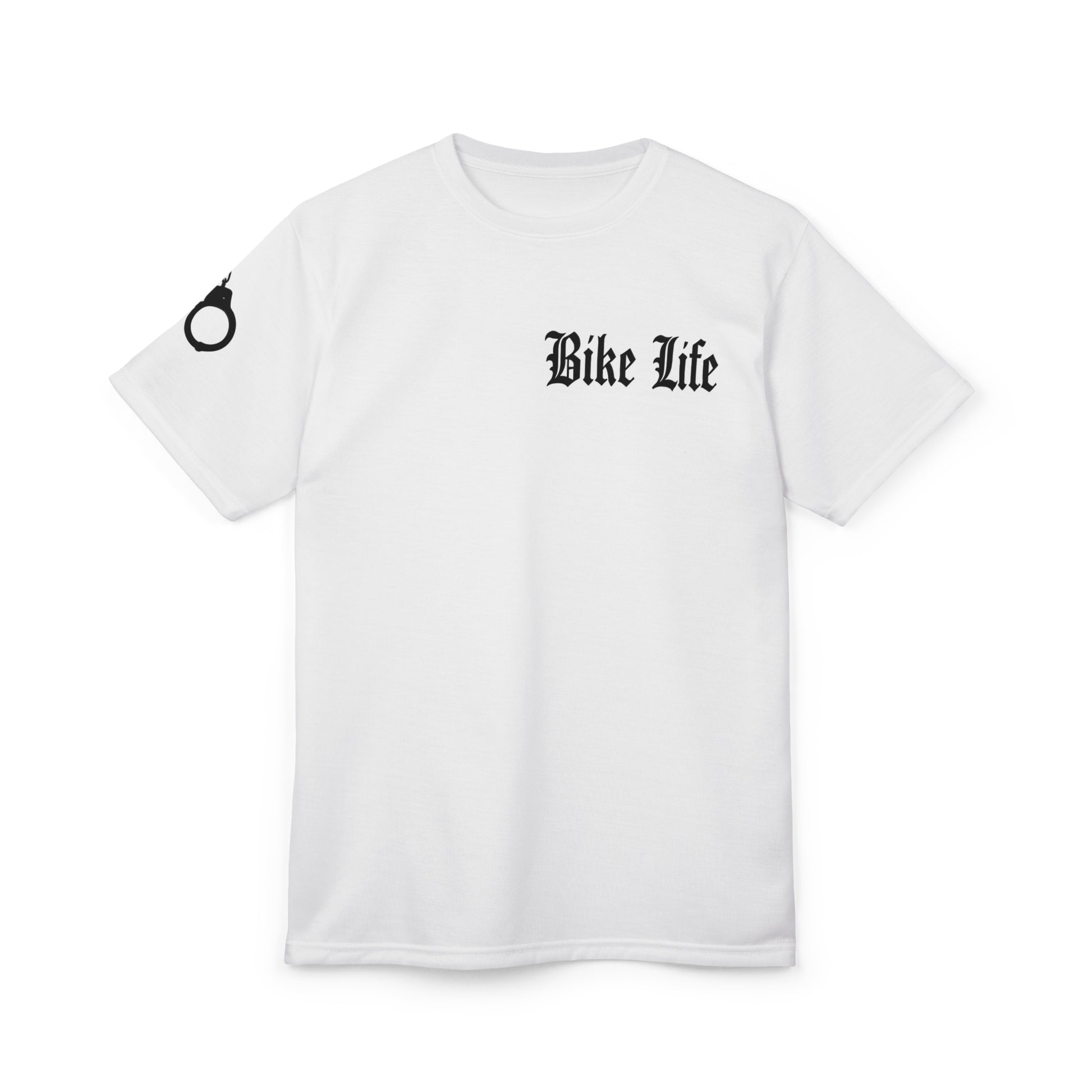 Flag and Bike Life T-shirt - DrippinGlass T-shirt Co 