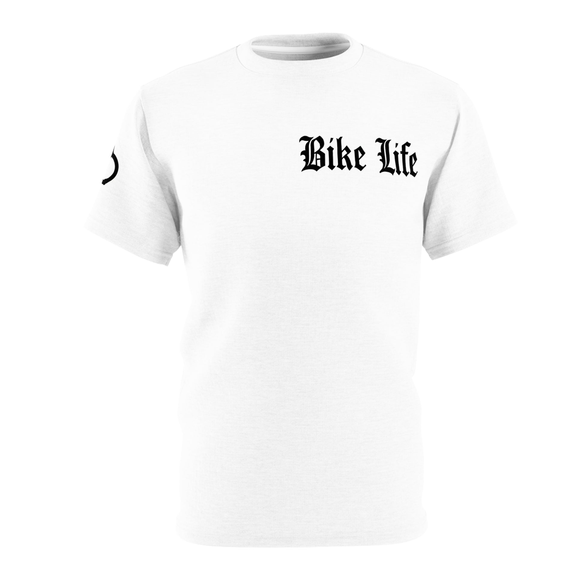 Flag and Bike Life T-shirt - DrippinGlass T-shirt Co 