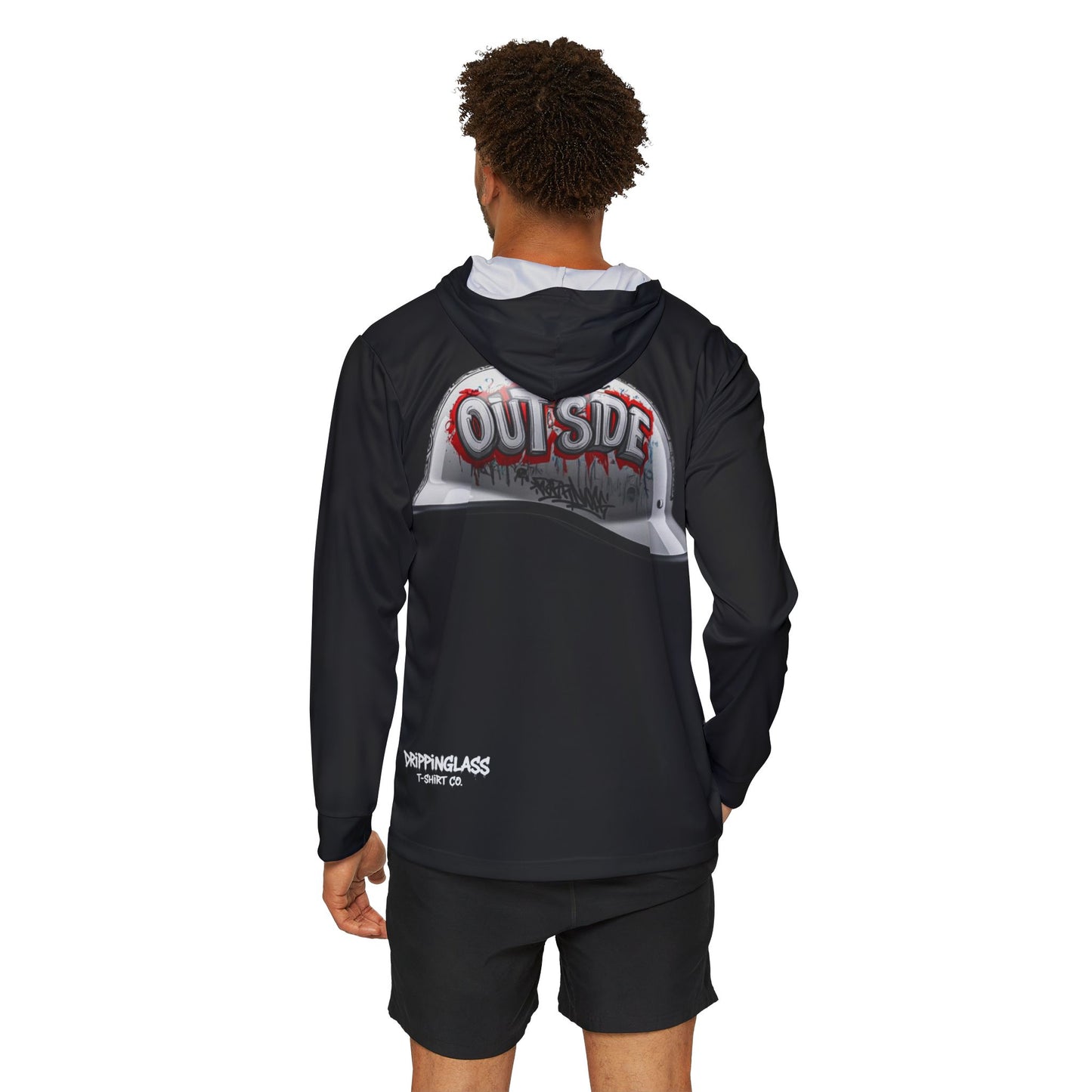 Bike life and Outside light hoodie - DrippinGlass T-shirt Co 