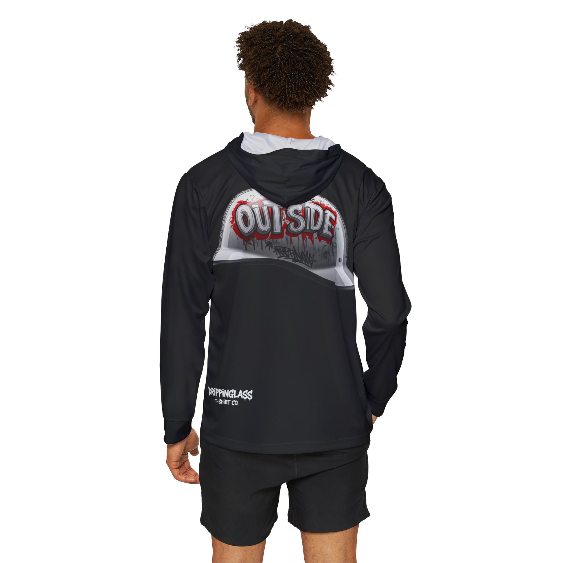 Bike life and Outside light hoodie - DrippinGlass T-shirt Co 