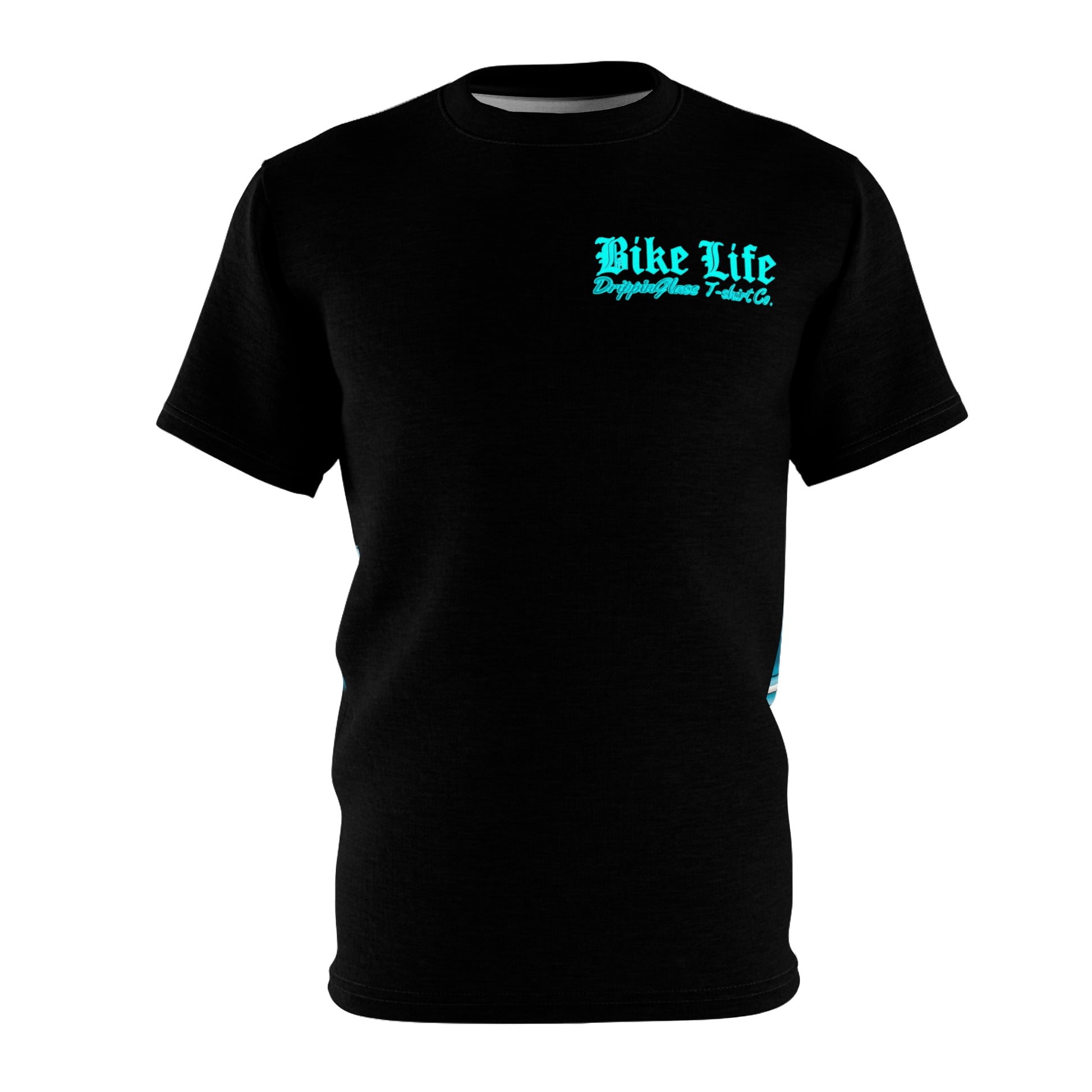 Old School Truck Outside and Bike Life T-shirt - DrippinGlass T-shirt Co 